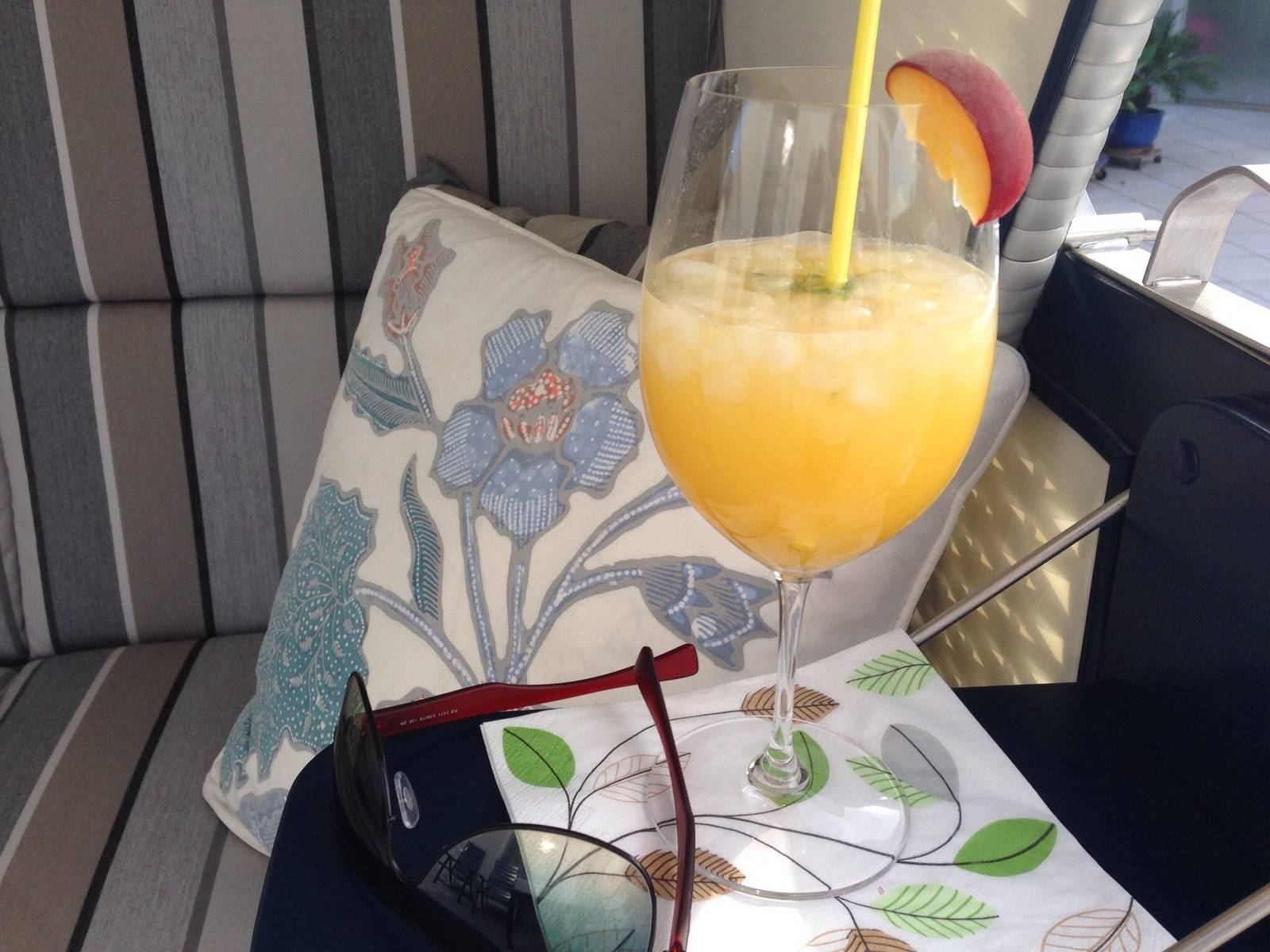 Pfirsich-Limetten Limonade Rezept - ichkoche.de