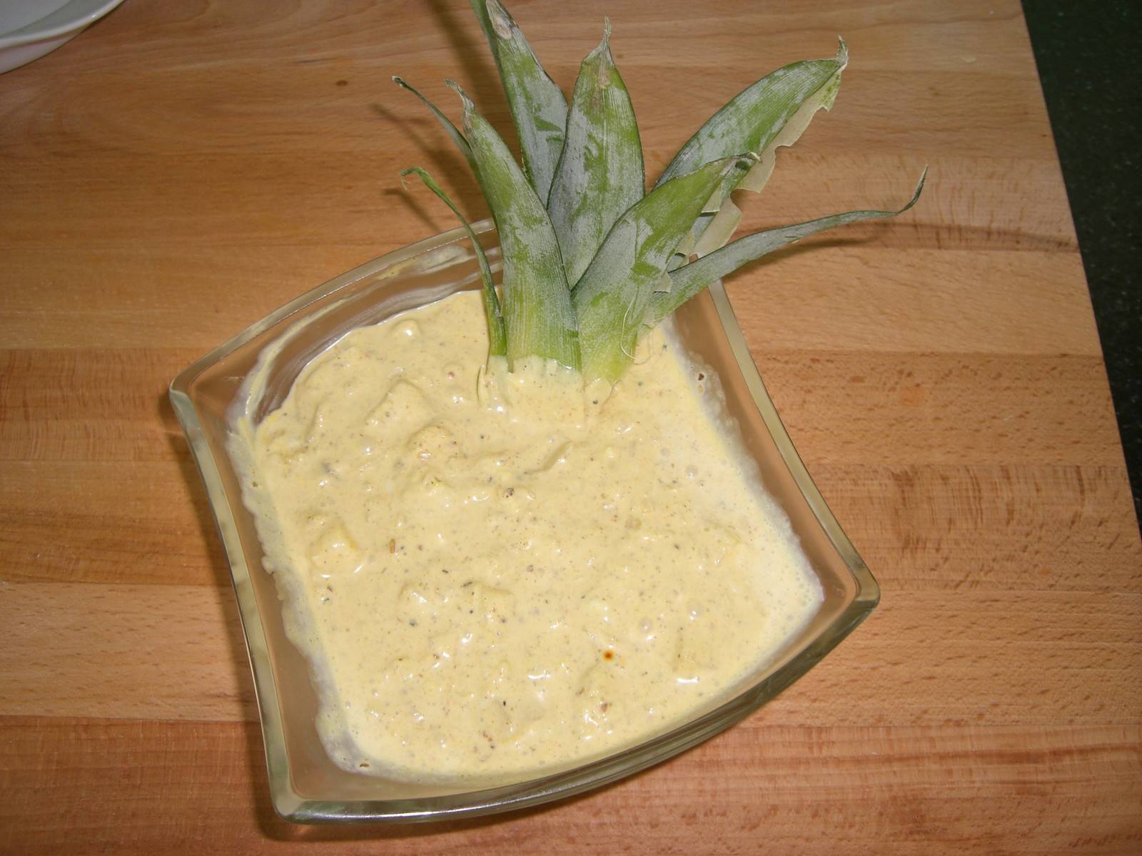 Ananas-Ei-Aufstrich