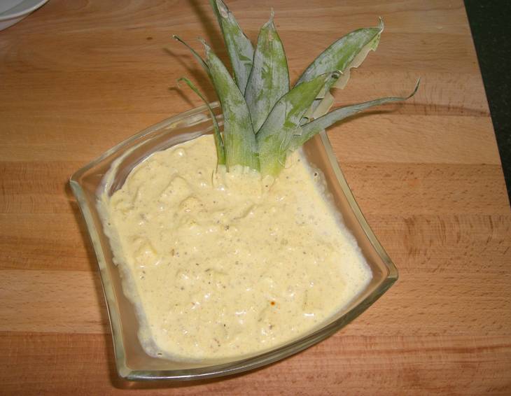 Ananas-Ei-Aufstrich