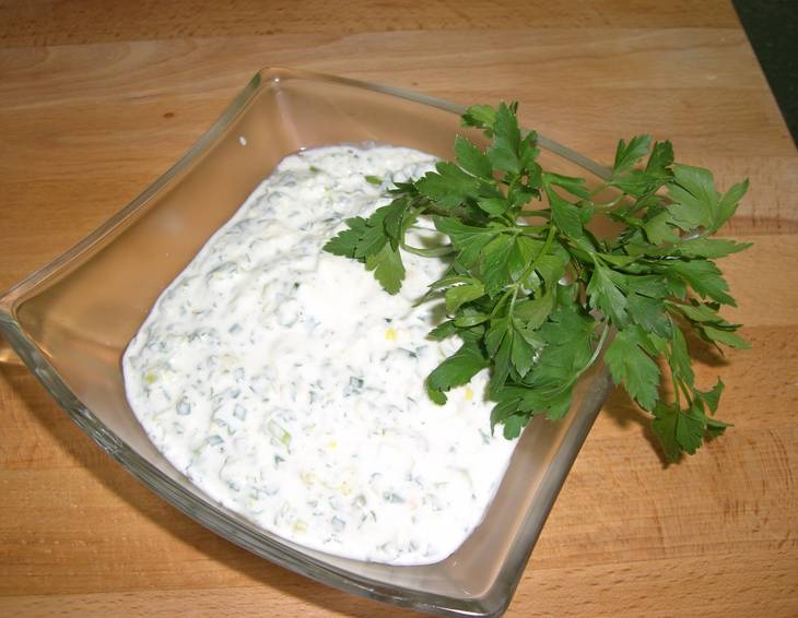 Kalte Kräutersauce