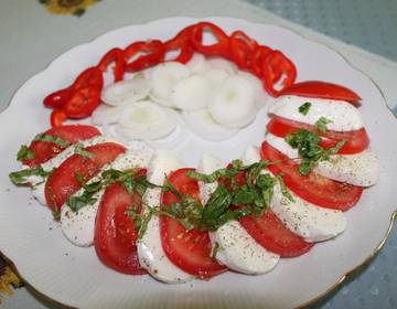 Mozzarella-Teller Mozzarella-Teller