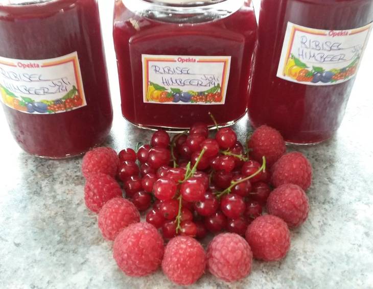 Ribisel-Himbeer-Marmelade