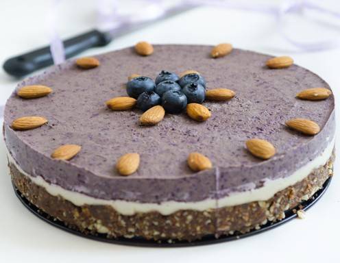 Vegane Torte ohne Backen