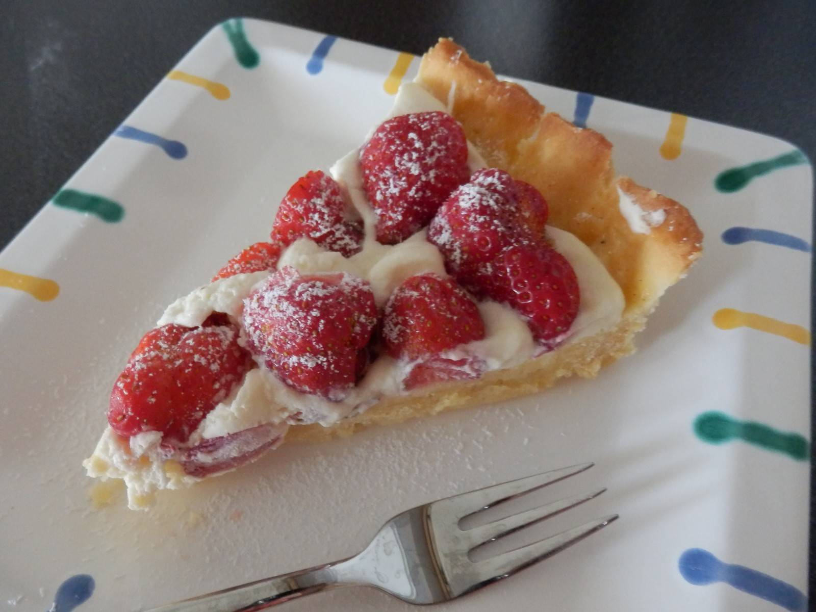 Erdbeertarte mit Vanillecreme Rezept - ichkoche.de Erdbeertarte mit Vanillecreme Rezept - ichkoche.de