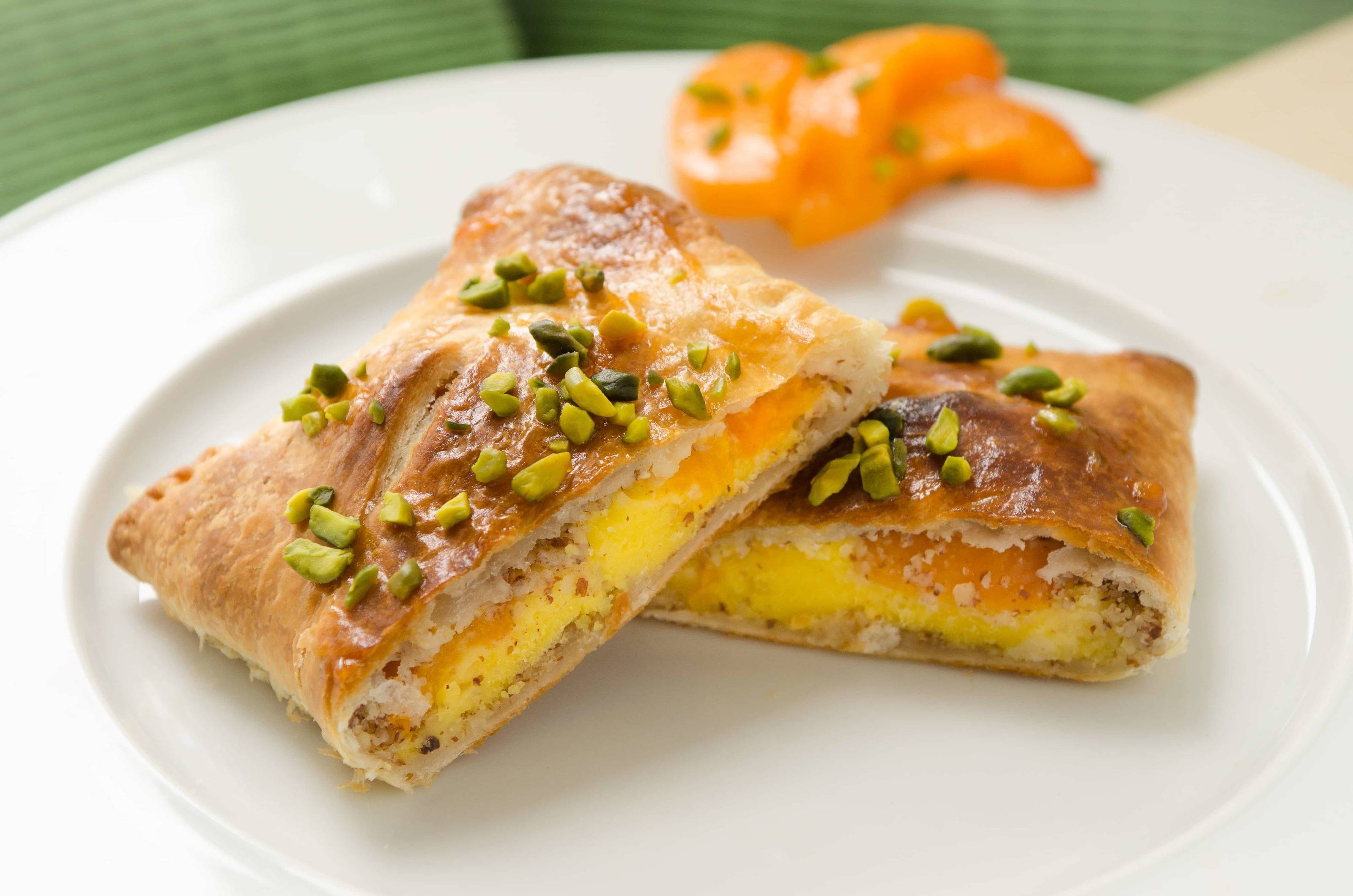 Blätterteigtaschen mit Marille