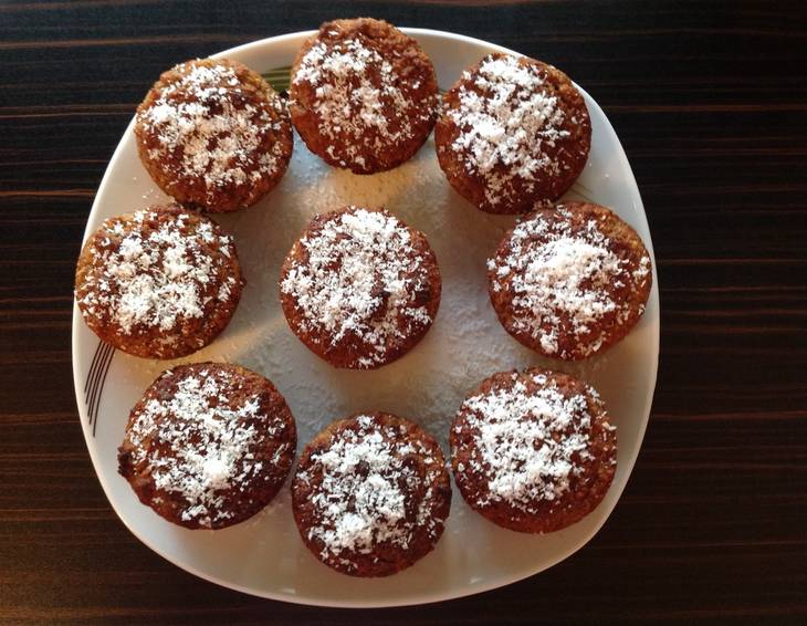 Bananen-Kokos-Muffins ohne Mehl