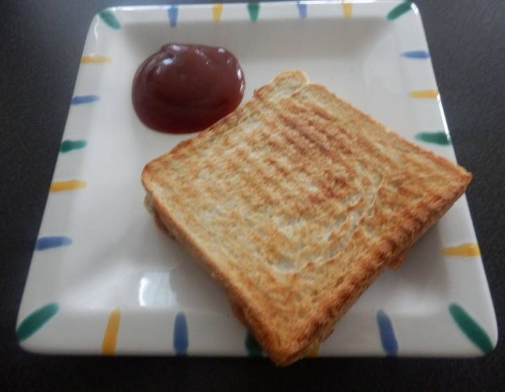 Salami Toast Salami Toast