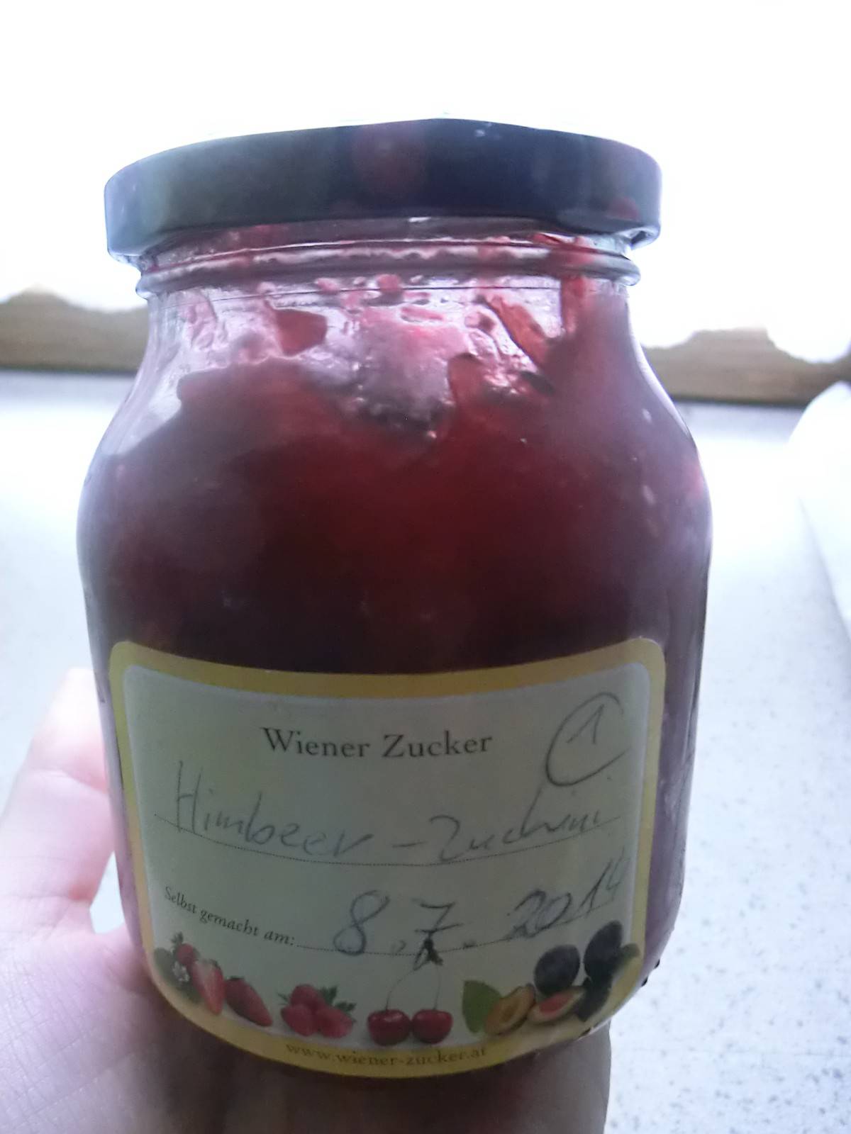 Himbeer-Zucchini-Marmelade