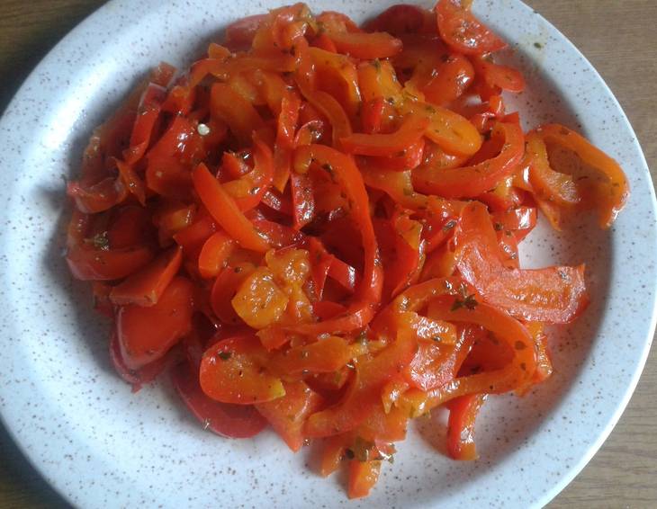 Paprikagemüse Paprikagemüse
