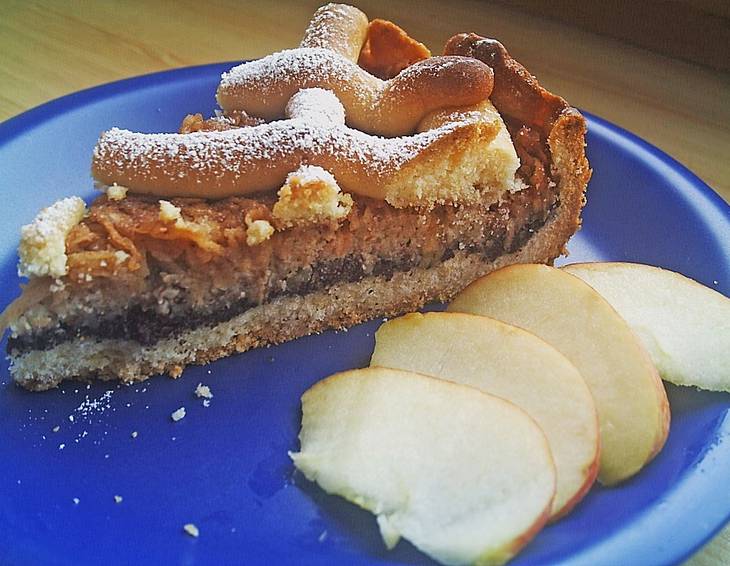 Fächertorte mit dreierlei Füllung