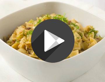 Video - Krautfleckerl mit Speck