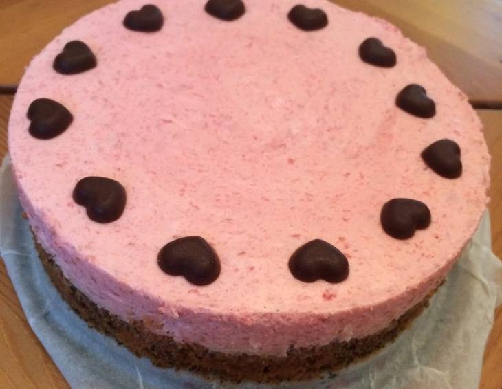 Kleine Himbeer-Mohn-Torte