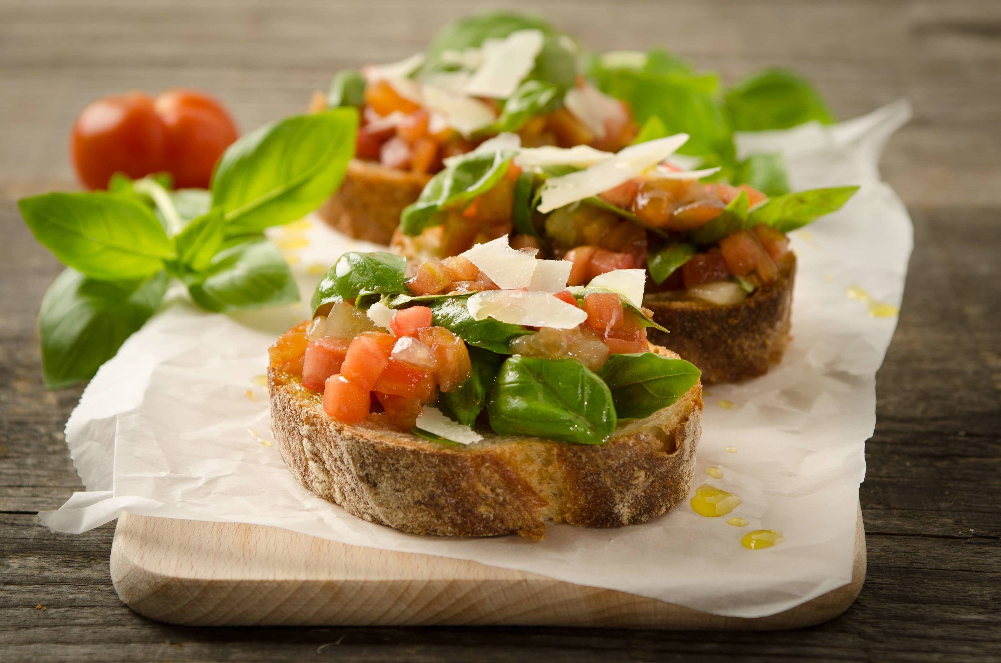Paradeiser-Bruschetta Rezept