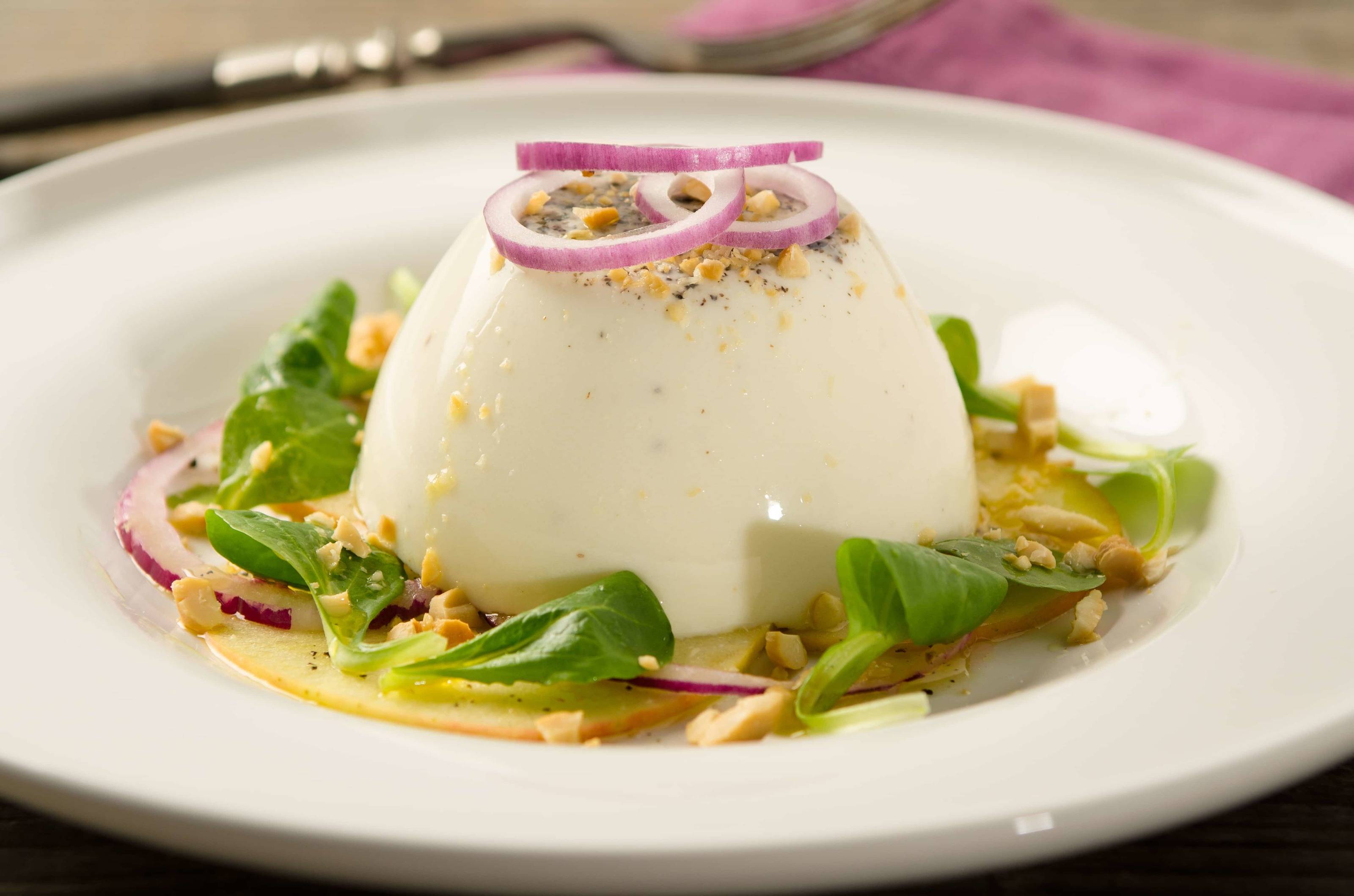 Ziegenmilch-Pannacotta