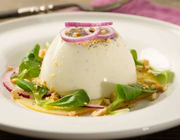 Ziegenmilch-Pannacotta Ziegenmilch-Pannacotta