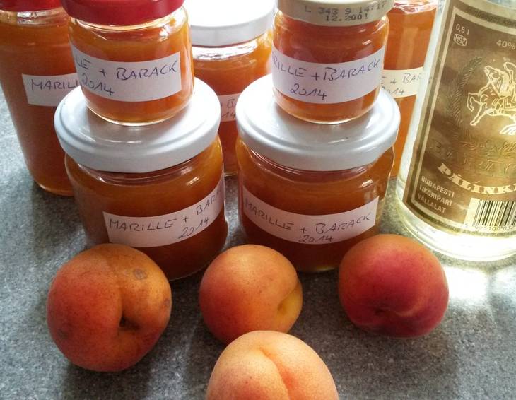 Marillenmarmelade mit Barack Marillenmarmelade mit Barack