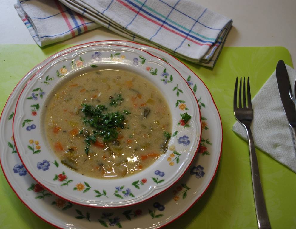 Vegane Linsensuppe Vegane Linsensuppe