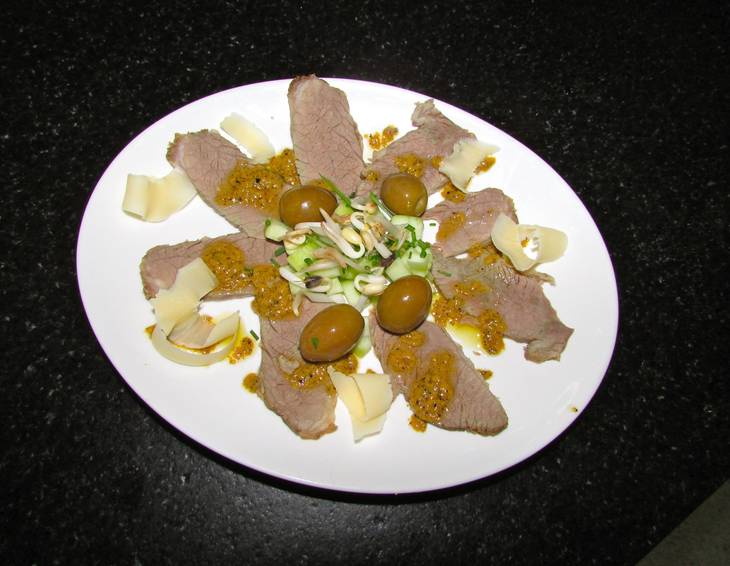 Siedfleisch-Carpaccio Siedfleisch-Carpaccio
