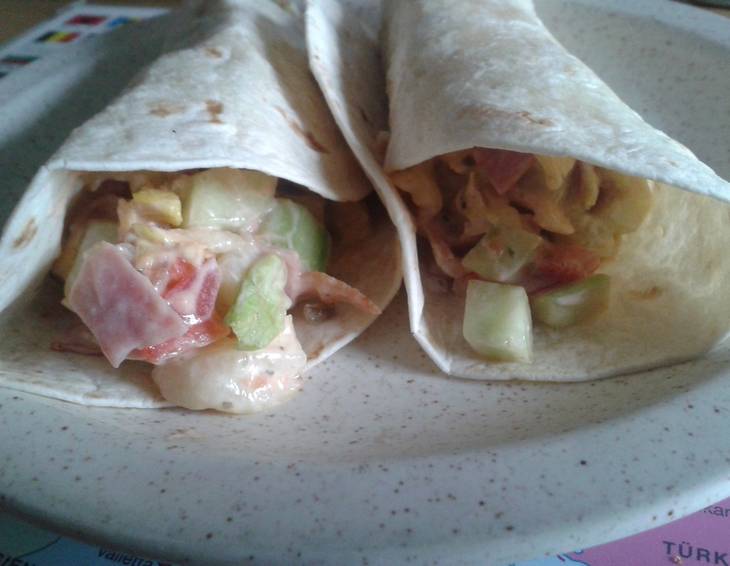 Wraps - runder Snack für unterwegs Wraps - runder Snack für unterwegs