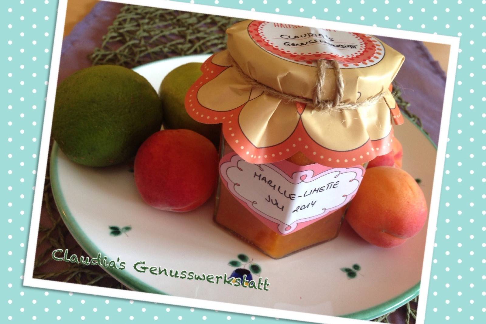 Marillen-Limetten-Marmelade Rezept - ichkoche.ch Marillen-Limetten-Marmelade Rezept - ichkoche.ch