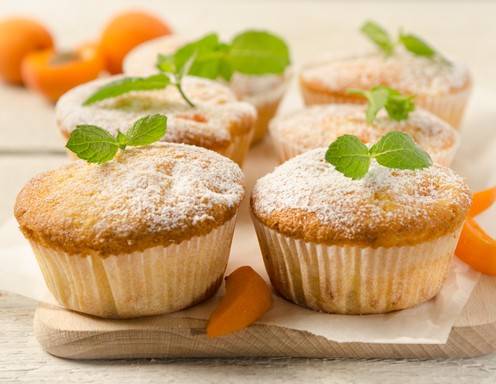 Marillen-Muffins