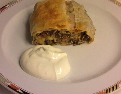 Champignonstrudel