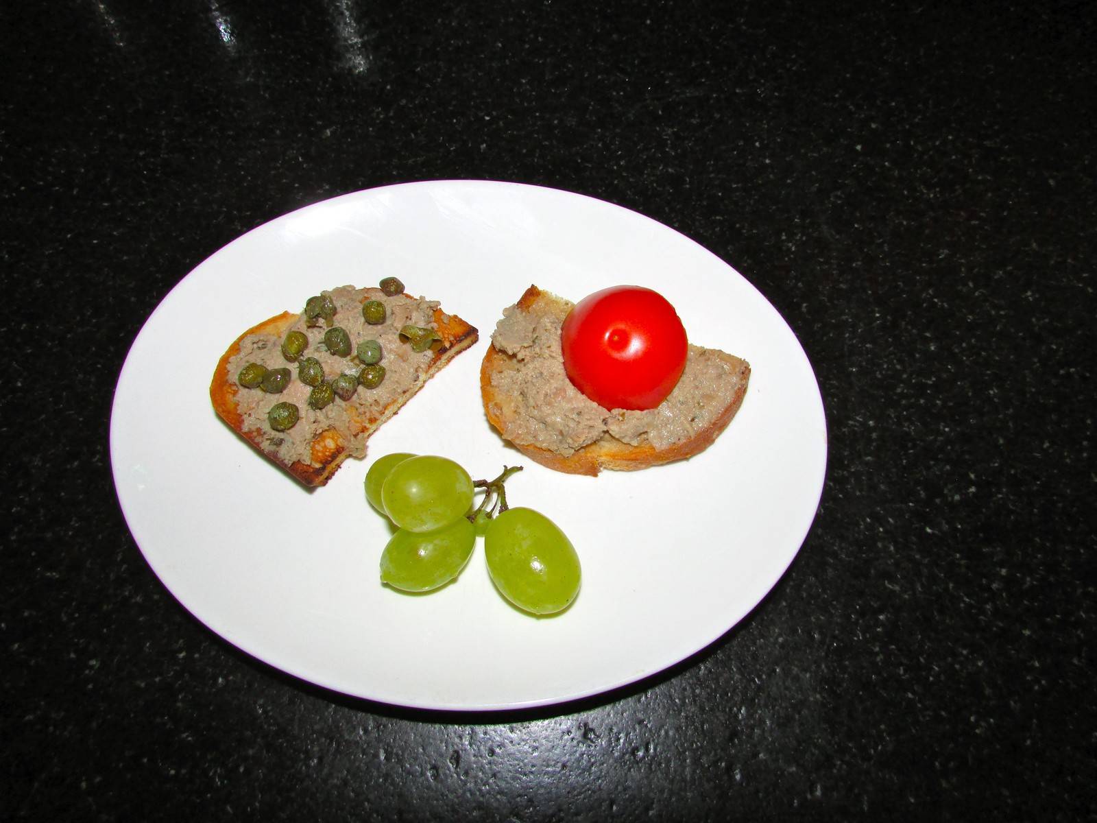 Crostini mit Leberfarce