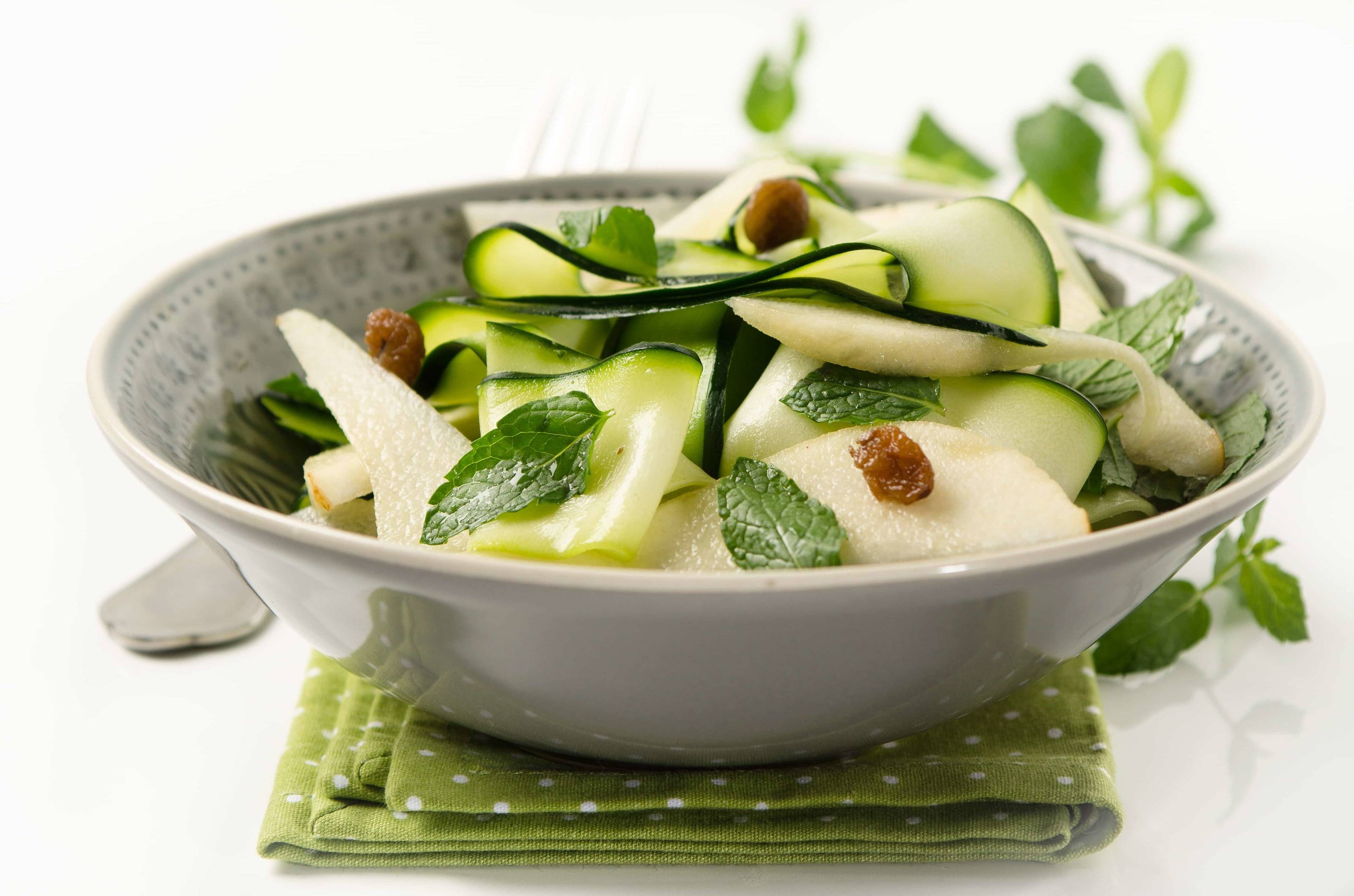 Zucchini-Birnen-Salat 