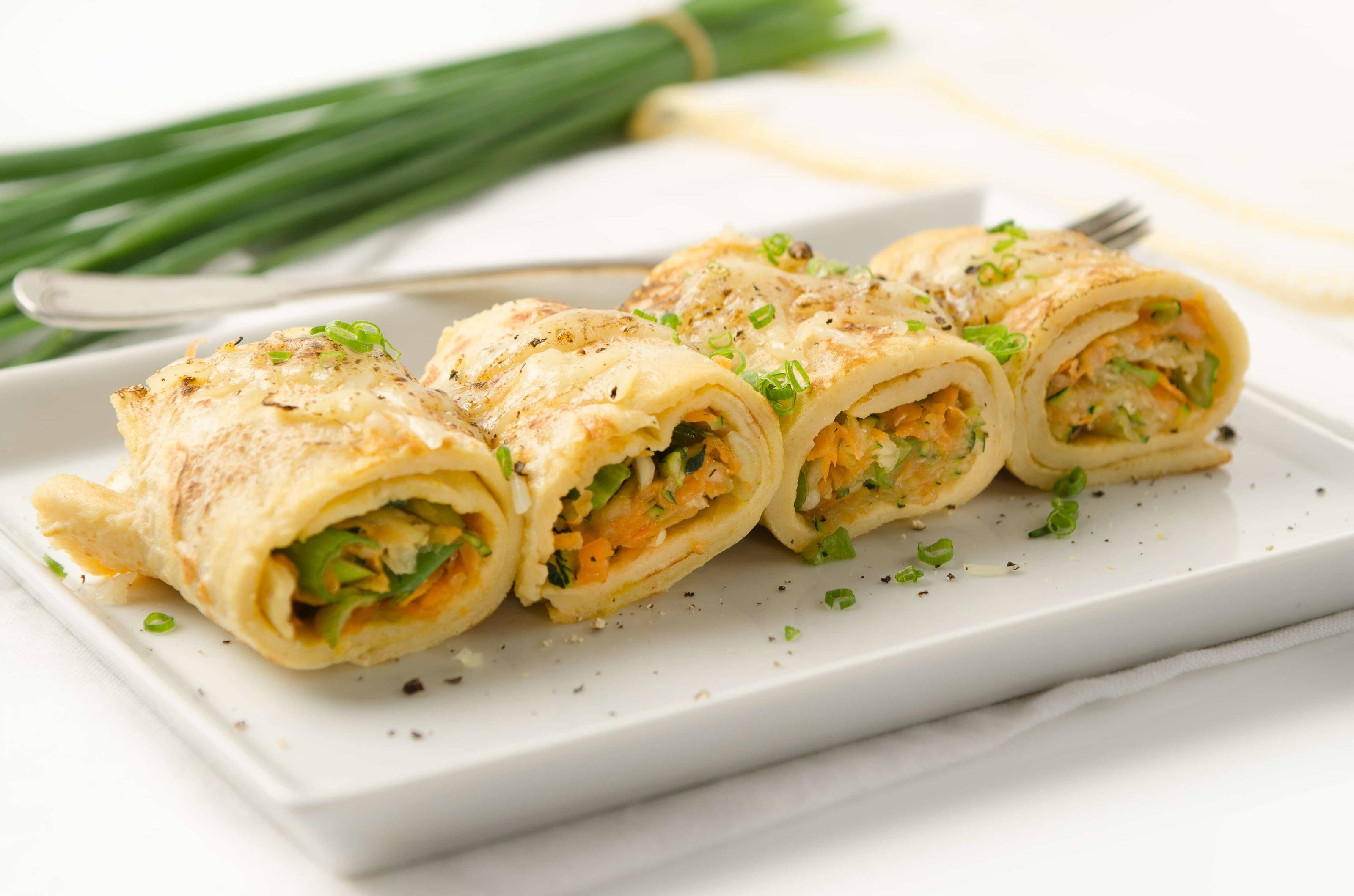 Gemüse-Palatschinken Rezept