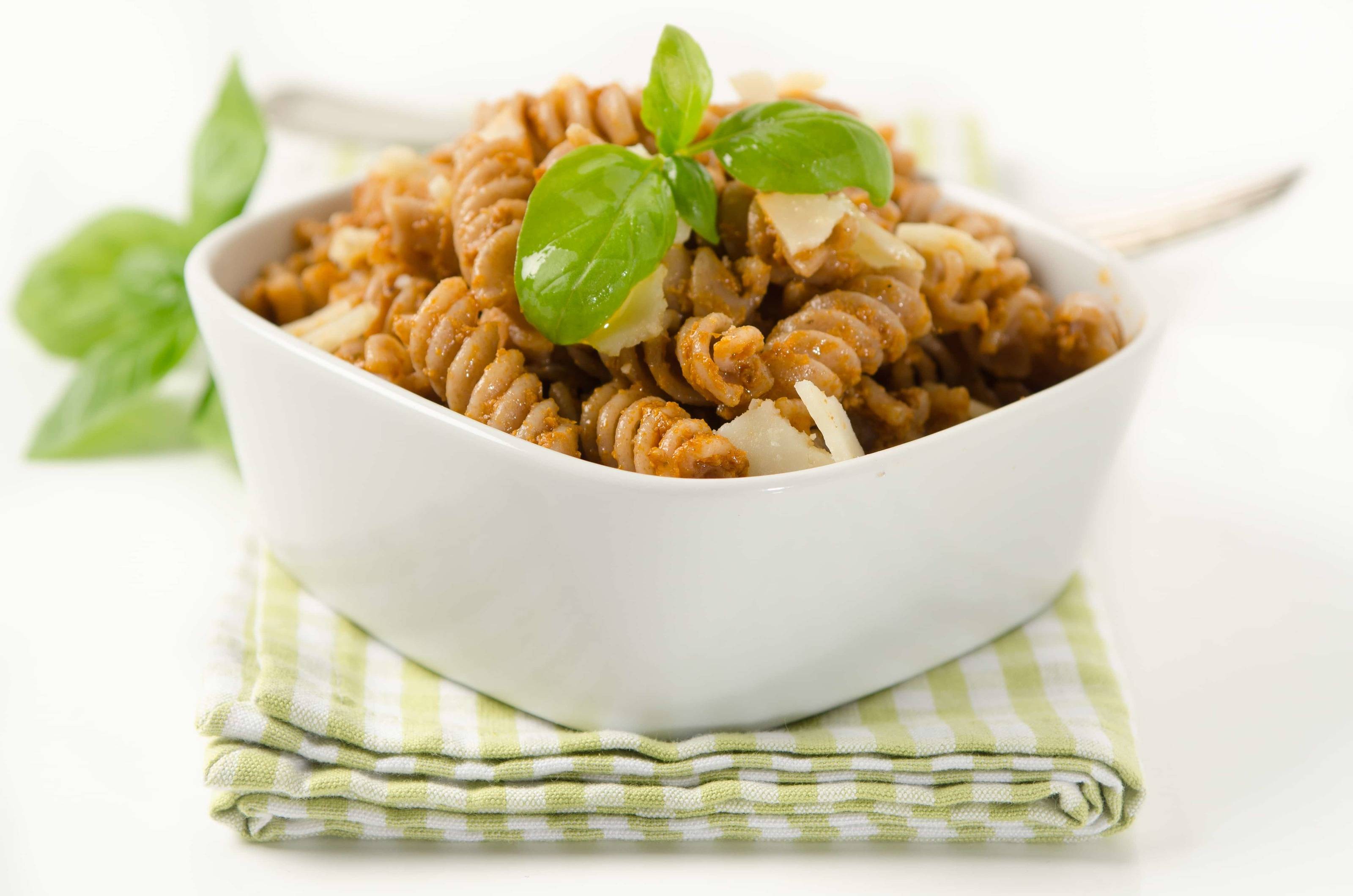 Pasta mit Tomaten-Pesto Rezept