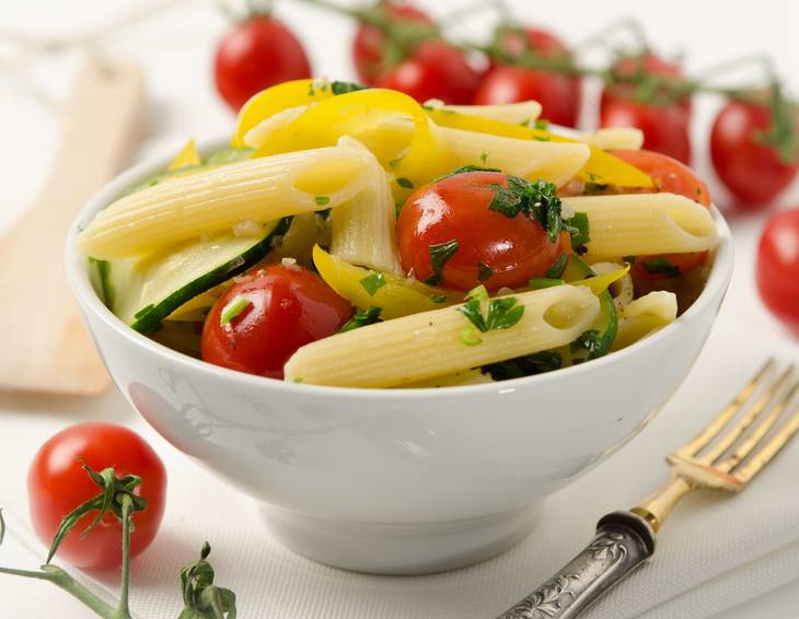 Penne mit Zucchini