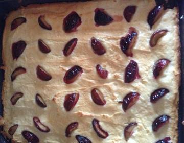 Herbstlicher Blechkuchen mit Zwetschken Herbstlicher Blechkuchen mit Zwetschken