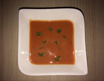 5-Minuten Tomatensuppe 5-Minuten Tomatensuppe