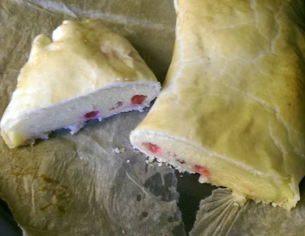 Grießstrudel mit Johannisbeeren Grießstrudel mit Johannisbeeren