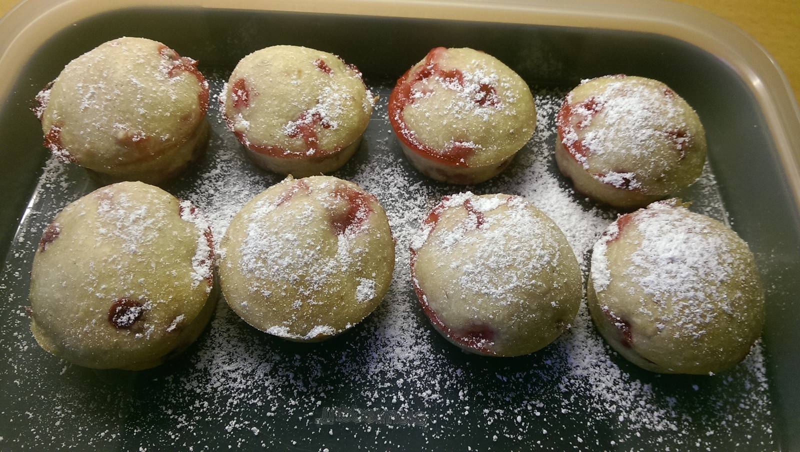 Kokos-Kirsch-Muffins Rezept - ichkoche.de Kokos-Kirsch-Muffins Rezept - ichkoche.de