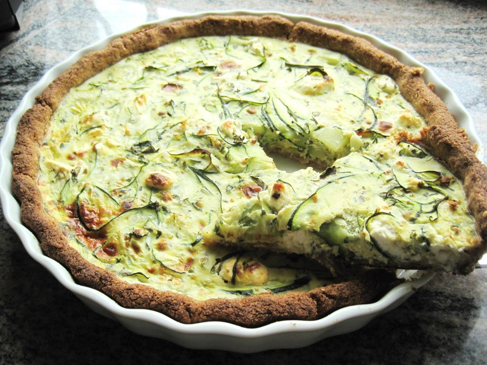 Zucchiniquiche Rezept - ichkoche.at