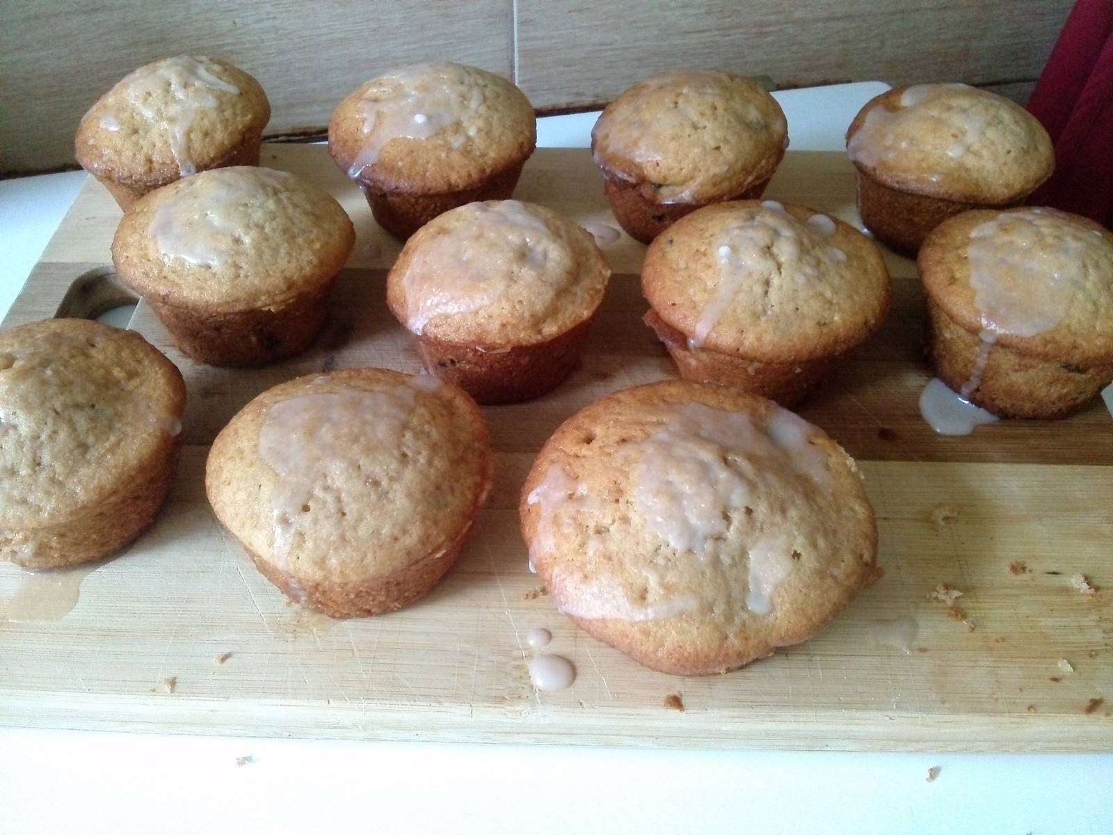Pflaumenwein-Muffins