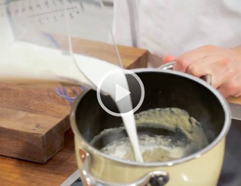 Wie mache ich Béchamel?