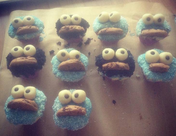 Krümelmonster Muffins Krümelmonster Muffins