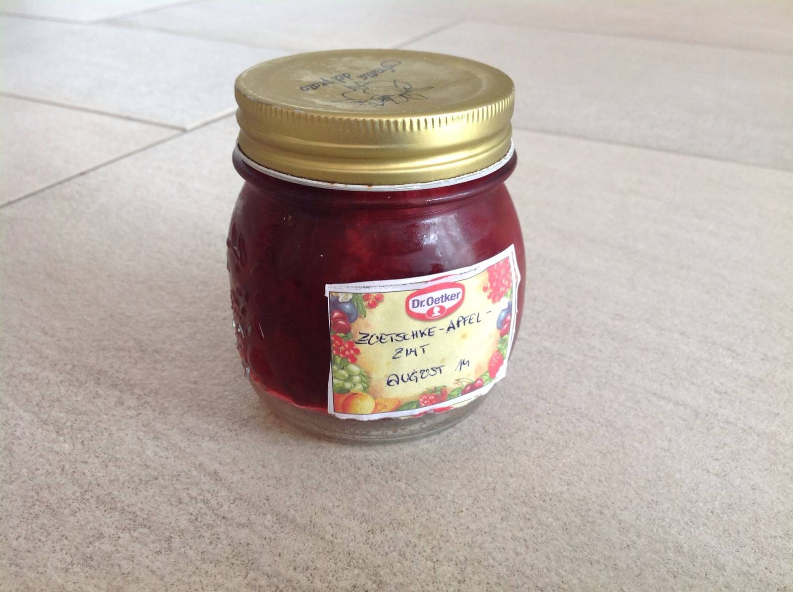 Zwetschken-Apfel-Zimt-Marmelade Rezept - ichkoche.de