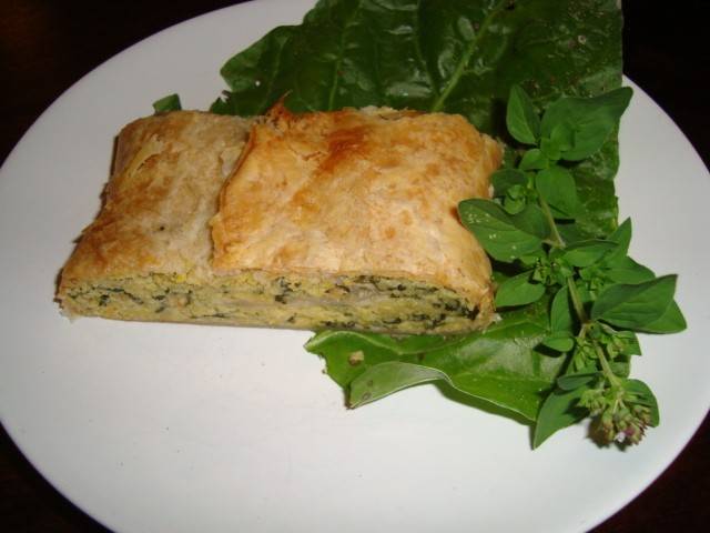 Mangold-Polenta-Strudel