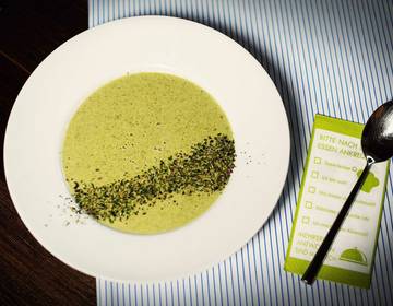 Kräuterschaumsuppe für Aktive Kräuterschaumsuppe für Aktive