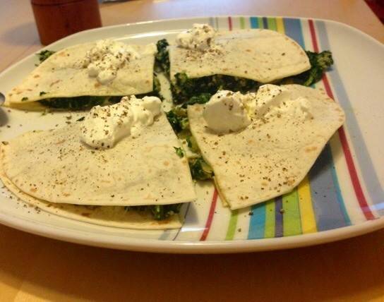 Dürüm mit Spinat und Knoblauch Rezept - ichkoche.ch