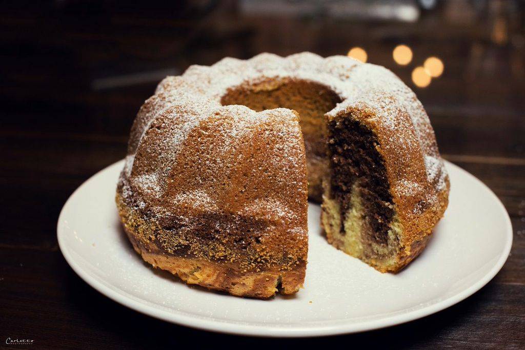Klassischer Marmorkuchen