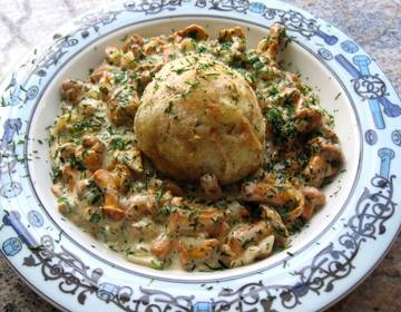 Eierschwammerlsauce Eierschwammerlsauce