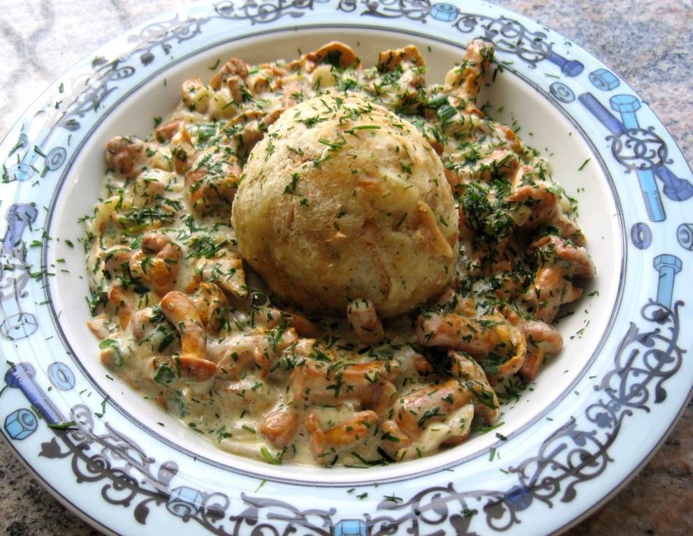 Eierschwammerlsauce Eierschwammerlsauce