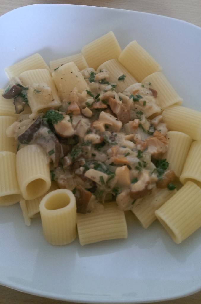 Pasta in Steinpilzsauce