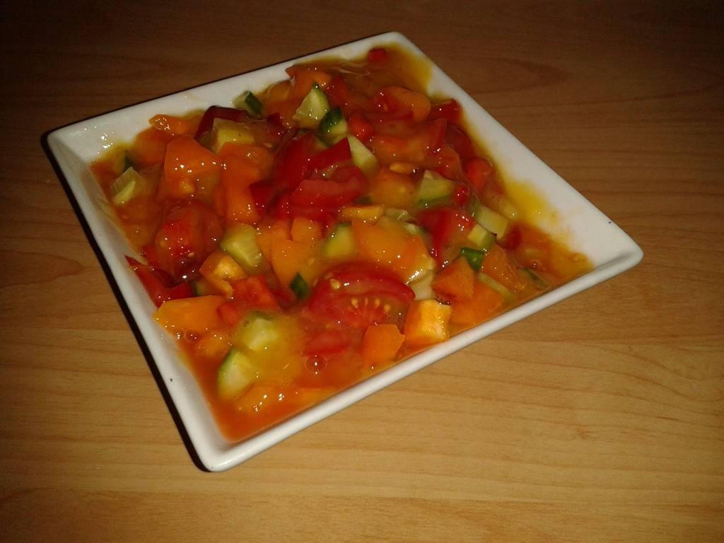 Knackig süße Mangosalsa