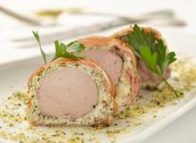 Lungenbraten im Kürbiskernmantel Lungenbraten im Kürbiskernmantel