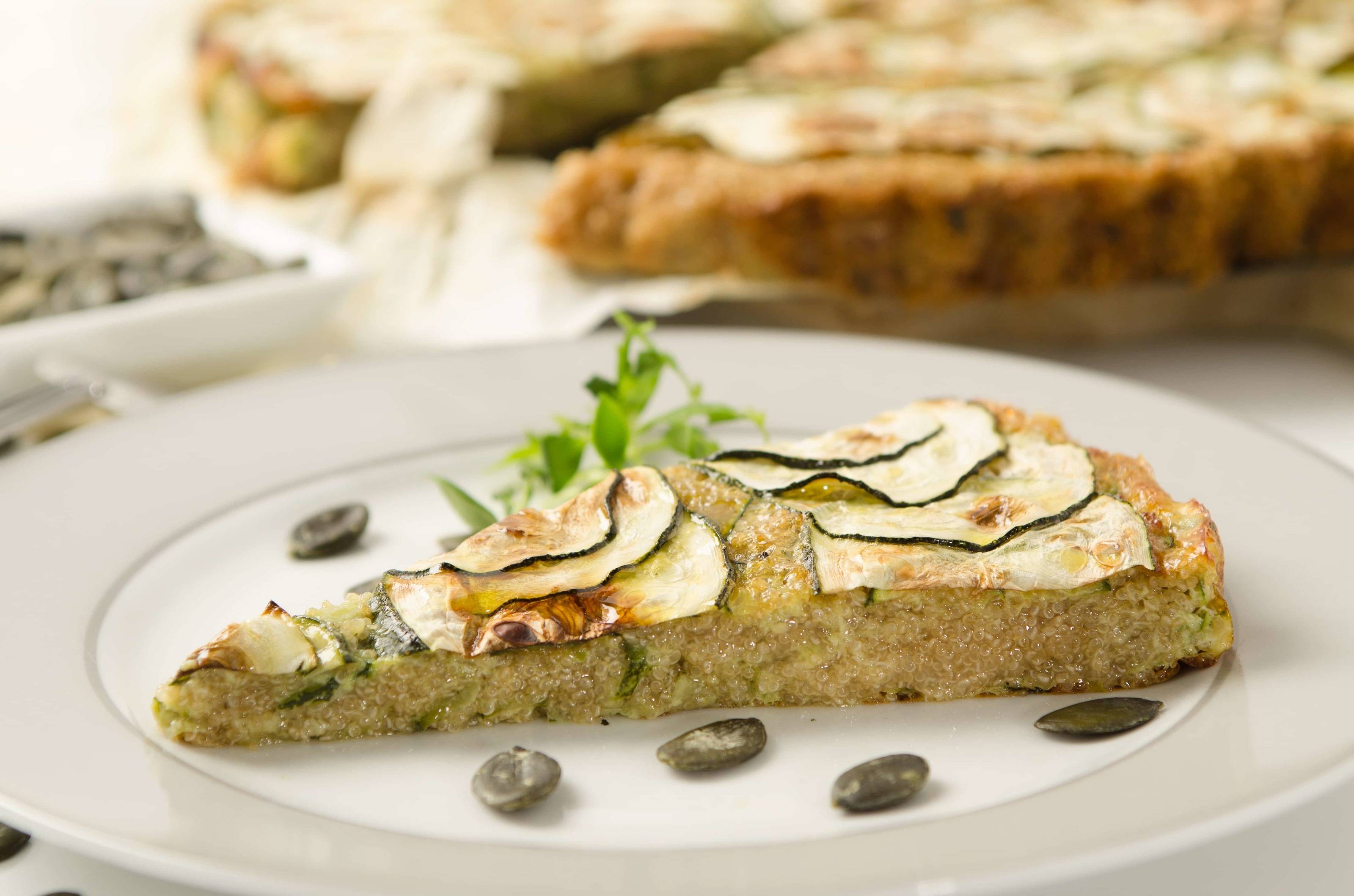 Zucchini-Amaranth-Auflauf 